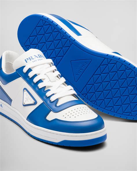 blue and white prada|prada sneakers women blue.